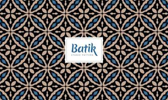 batik indonesio parang cultura tradicional patrones decorativos vector