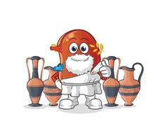 kidney mascot vector