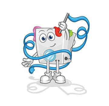 wahing machine vector