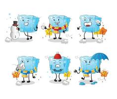 ice cube character vector