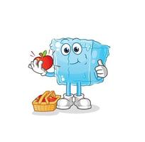 ice cube character vector