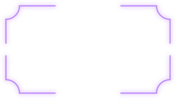 neon frame tekenelement png