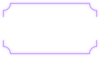 neon frame tekenelement png