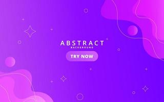 abstract background, purple gradient, with a wave effect on the edge vector