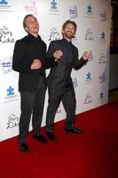 LOS ANGELES, APR 2 - Lou Taylor Pucci, Seth Green arrives at The Story Of Luke Los Angeles Premiere at the Music Hall Theater on April 2, 2013 in Beverly Hills, CA photo