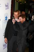 LOS ANGELES, APR 2 - Lou Taylor Pucci, Seth Green arrives at The Story Of Luke Los Angeles Premiere at the Music Hall Theater on April 2, 2013 in Beverly Hills, CA photo