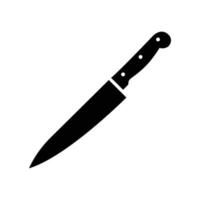 plantilla de diseño de vector de icono de cuchillo