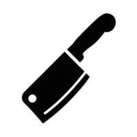 plantilla de diseño de vector de icono de cuchillo