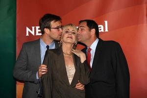 LOS ANGELES, JAN 15 - Sean Kleier, Joanna Cassidy, Andy Buckley at the NBCUniversal Cable TCA Winter 2015 at a The Langham Huntington Hotel on January 15, 2015 in Pasadena, CA photo