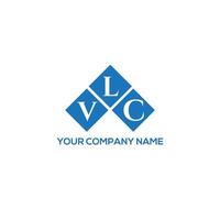 VLC letter logo design on WHITE background. VLC creative initials letter logo concept. VLC letter design. vector