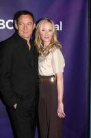 LOS ANGELES, JAN 15 - Jason Isaacs, Anne Heche at the NBCUniversal Cable TCA Winter 2015 at a The Langham Huntington Hotel on January 15, 2015 in Pasadena, CA photo