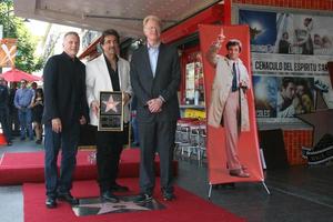 LOS ANGELES, JUL 25 - Paul Reiser, Joe Mantegna, Ed Begley, Jr at the Peter Falk Posthumous Walk of Fame Star ceremony at the Hollywood Walk of Fame on July 25, 2013 in Los Angeles, CA photo