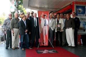 LOS ANGELES, JUL 25 - Paul Reiser, Joe Mantegna, Ed Begley, Jr, friends at the Peter Falk Posthumous Walk of Fame Star ceremony at the Hollywood Walk of Fame on July 25, 2013 in Los Angeles, CA photo