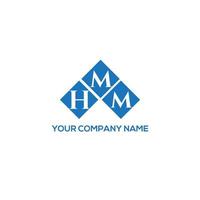 HMM letter design.HMM letter logo design on WHITE background. HMM creative initials letter logo concept. HMM letter design.HMM letter logo design on WHITE background. H vector