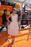 LOS ANGELES, FEB 19 - Taylor Swift arrives at the Lorax Premiere at the Gibson Ampitheatre on February 19, 2012 in Los Angeles, CA photo