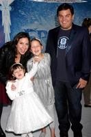 LOS ANGELES, NOV 19 -  Annie Lopez, Kristen Anderson-Lopez, Katie Lopez, Bobby Lopez at the Frozen World Premiere at El Capitan Theater on November 19, 2013 in Los Angeles, CA photo