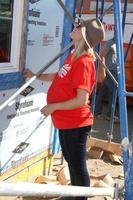 LOS ANGELES, OCT 25 -  Kristen Bell at the Habitat for Humanity build by Showtime s House of Lies and Shameless at Magnolia Blvd on October 25, 2014 in Lynwood, CA photo