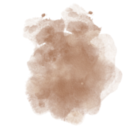 fundo de aquarela marrom png