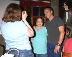 LOS ANGELES, AUG 1 - William deVry, fans at the William deVry Fan Club Event at the California Canteen on August 1, 2014 in Los Angeles, CA photo