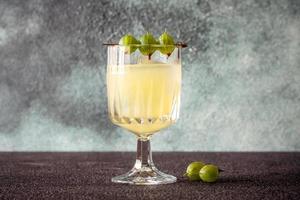 Gooseberry Gin Smash cocktail photo