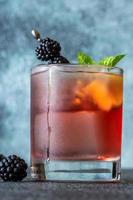 Blackberry Bourbon Smash photo