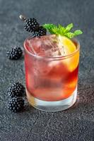 Blackberry Bourbon Smash photo