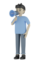 3d Man doing Activity png