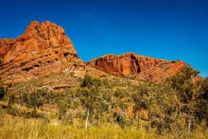 rocas naranjas de wa australia foto