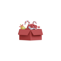 3d Isolated Things about Christmas png