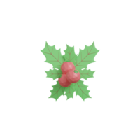 3d Isolated Things about Christmas png