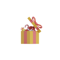 3d isolierte dinge über weihnachten png