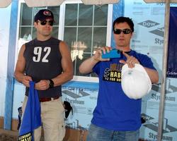 LOS ANGELES, MAR 8 - William deVry, Rick Hearst at the 5th Annual General Hospital Habitat for Humanity Fan Build Day at Private Location on March 8, 2014 in Lynwood, CA photo