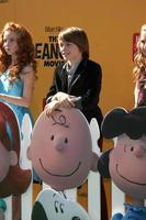 LOS ANGELES, NOV 1 - Peanuts Voice Actors at the The Peanuts Movie Los Angeles Premiere at the Village Theater on November 1, 2015 in Westwood, CA photo