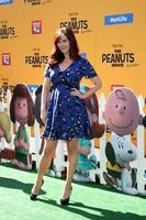 LOS ANGELES, NOV 1 - Sara Rue at the The Peanuts Movie Los Angeles Premiere at the Village Theater on November 1, 2015 in Westwood, CA photo