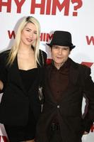 LOS ANGELES, DEC 17 - Courtney Anne Mitchell, Cory Feldman at the Why Him  Premiere at Bruin Theater on December 17, 2016 in Westwood, CA photo