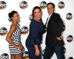 LOS ANGELES, AUG 4 - Carly Hughes, Katy Mixon, Diedrich Bader at the ABC TCA Summer 2016 Party at the Beverly Hilton Hotel on August 4, 2016 in Beverly Hills, CA photo