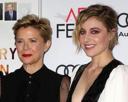 LOS ANGELES, NOV 16 - Greta Gerwig, Annette Bening at the A Tribute To Annette Bening And Gala Screening of 20th Century Women at TCL Chinese Theater IMAX on November 16, 2016 in Los Angeles, CA photo