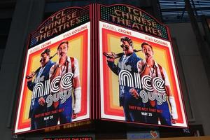 Los Ángeles, 10 de mayo: atmósfera en el estreno de The Nice Guys en el teatro chino tcl imax el 10 de mayo de 2016 en Los Ángeles, CA. foto