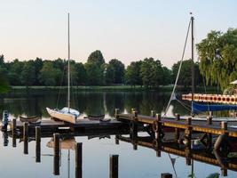 lake near borken in the german muensterland photo