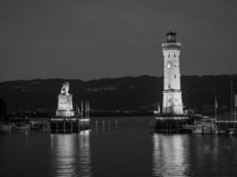 la ciudad bávara de lindau foto