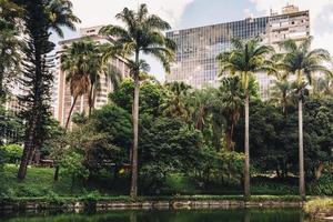 parque municipal de belo horizonte en minas gerais, brasil presenta r foto