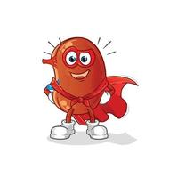 kidney mascot vector