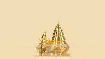 The number 12.12  and snowman on gold background  for sale promotion concept 3d rendering photo