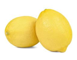 Lemon isolated on white background ,include clipping path photo