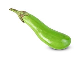 green eggplant isolated on white background ,include clipping path photo
