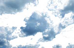 Wolken im Himmel auf transparentem Hintergrund png-Datei png