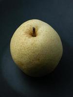 The Chinese sweet pear fresh for food or health concept photo