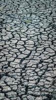 Texture cracked, dry the surface of the earth. global shortage of water on the planet. Global warming and greenhouse effect concept. photo