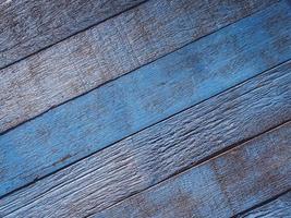 Old blue wood texture background. photo