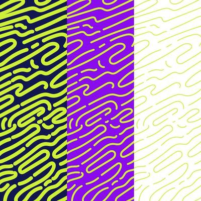 Rounded lines pattern collection